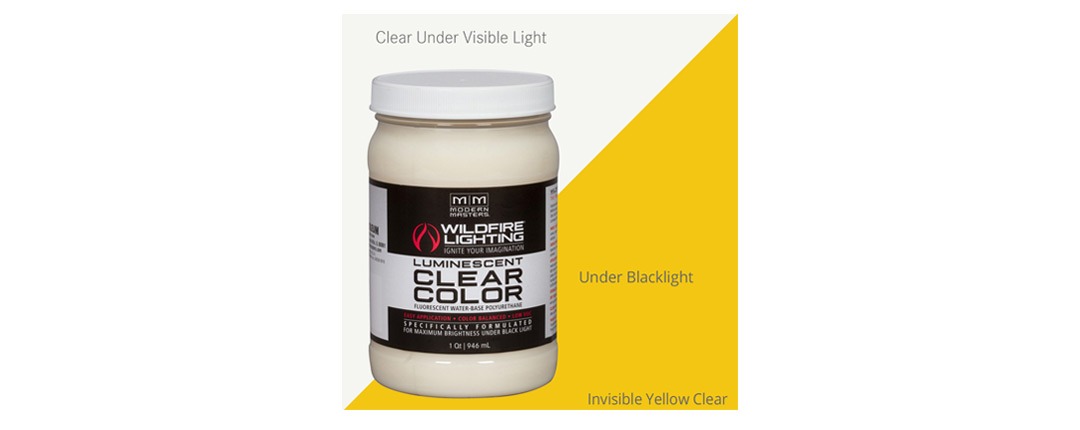 Invisible Clear Color Yellow - Quart