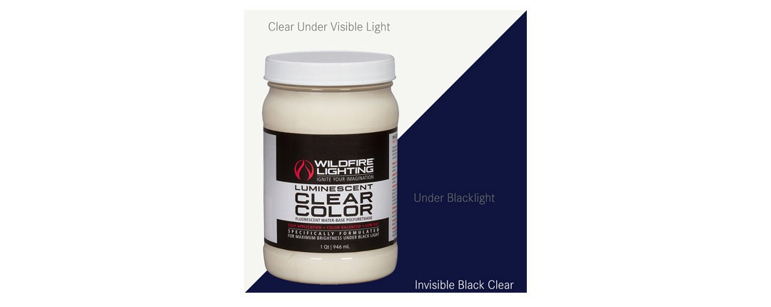 Luminescent Clear Color Black Quart Luminescent Clear Color Black Quart
