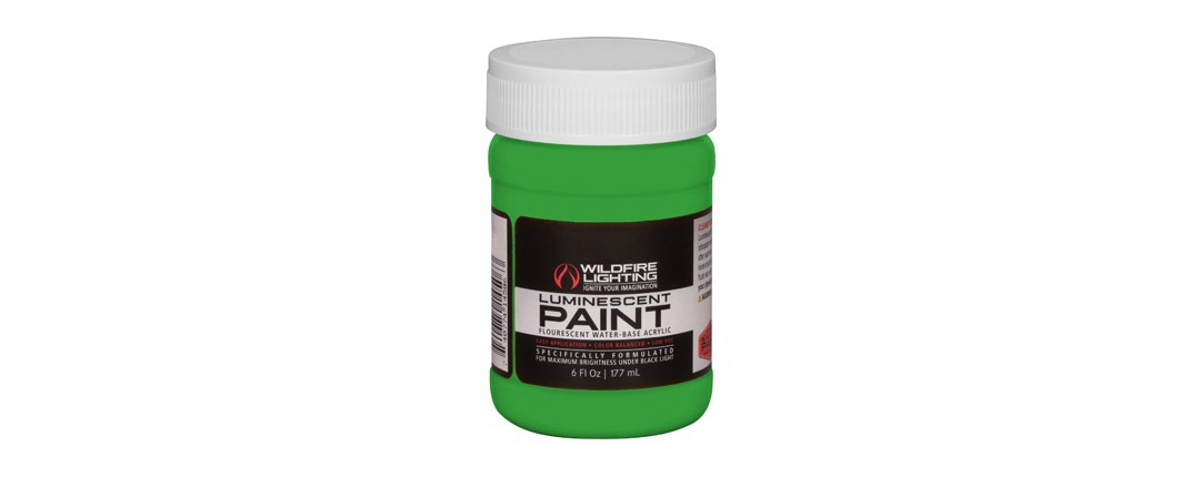 Visible Luminescent Paints Bright Green 6oz Visible Luminescent Paints Bright Green 6oz