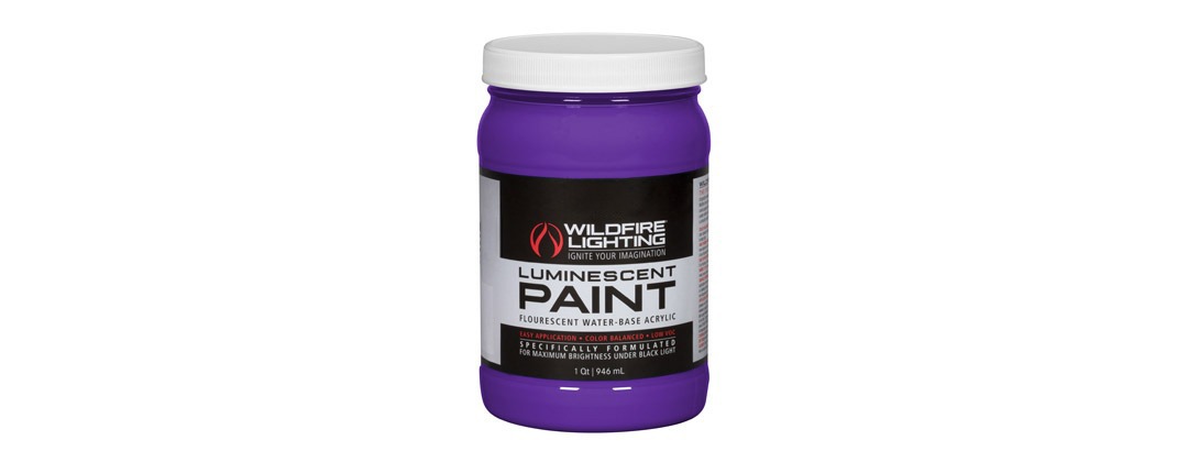 Visible Luminescent Paints Deep Violet Quart Visible Luminescent Paints Deep Violet Quart
