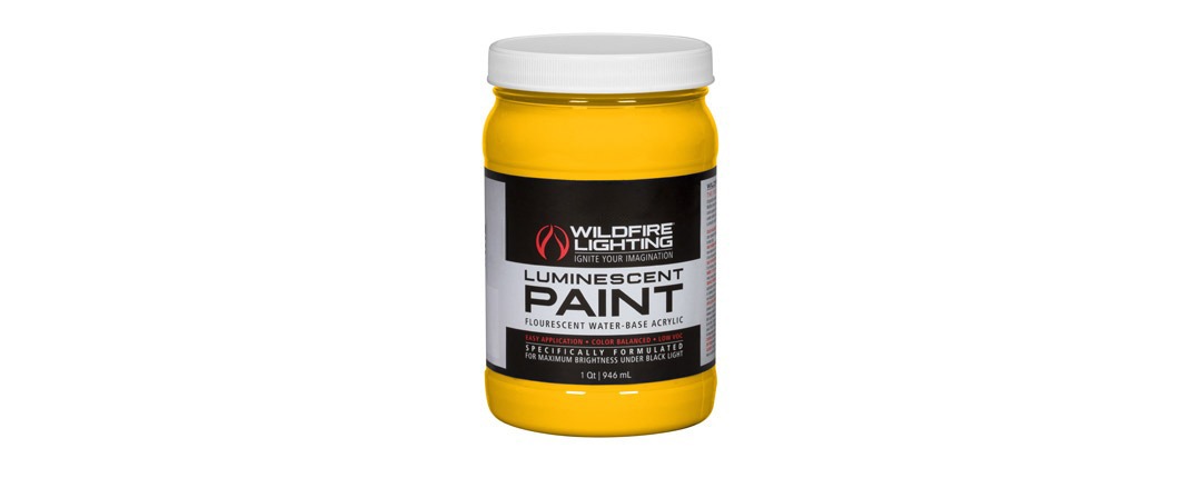 Visible Luminescent Paints Deep Yellow Quart Visible Luminescent Paints Deep Yellow Quart