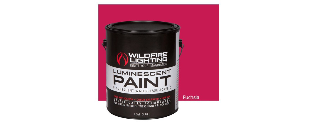 Visible Luminescent Paints Fuchsia Gallon Visible Luminescent Paints Fuchsia Gallon