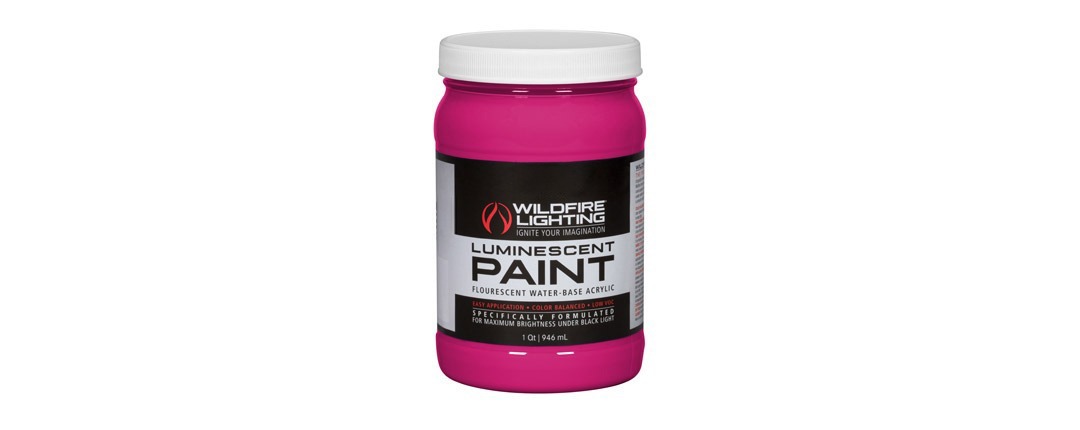 Visible Luminescent Paints Fuchsia Quart Visible Luminescent Paints Fuchsia Quart